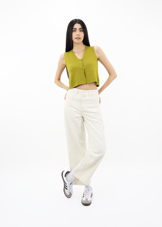 Jeans Baggy-Tiro Alto