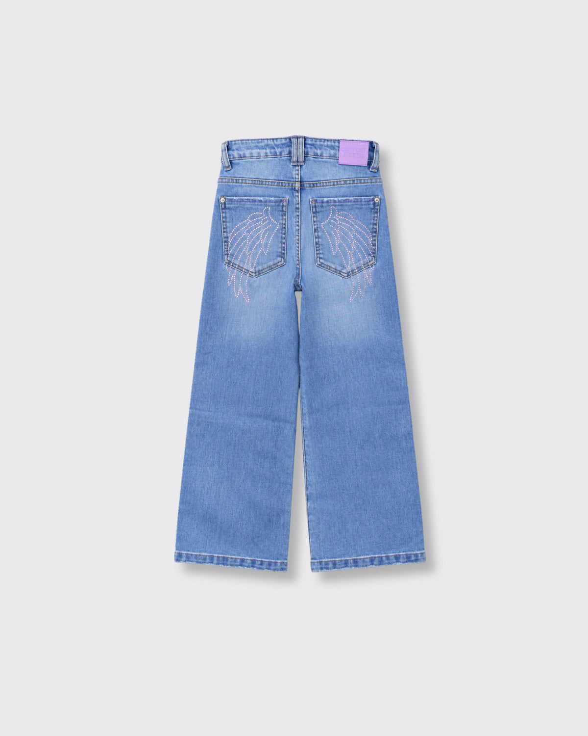 Jeans Wide Leg Brillos