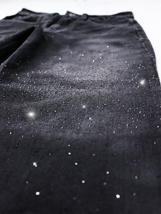 Jeans Wide Leg Brillos