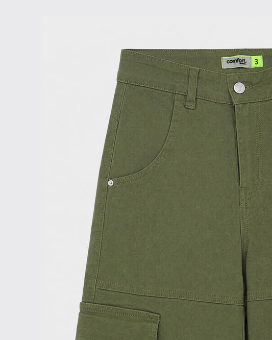 Pantalón Wide-Tiro Alto