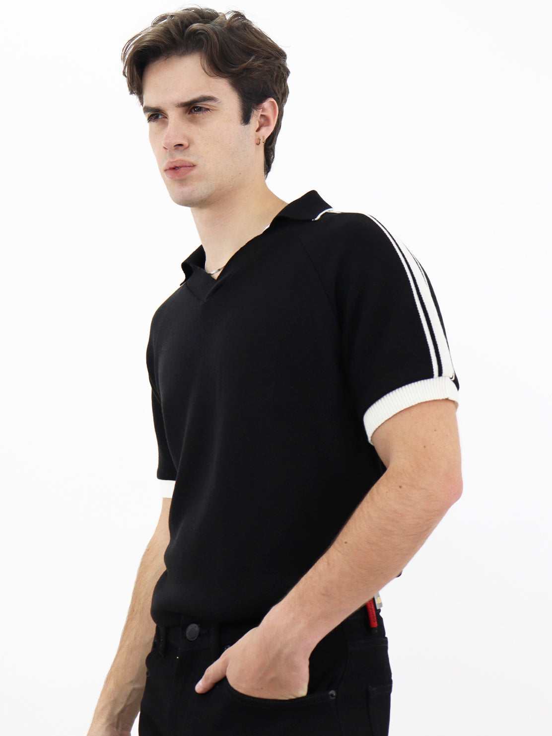 Polo Tejido Acanalado