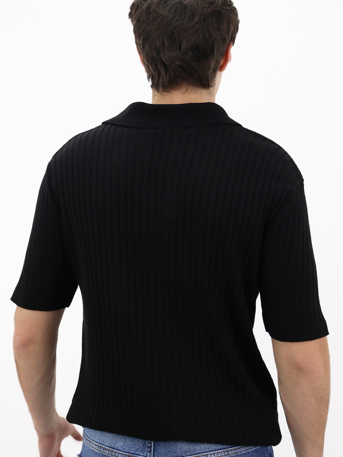 Polo Tejido Acanalado