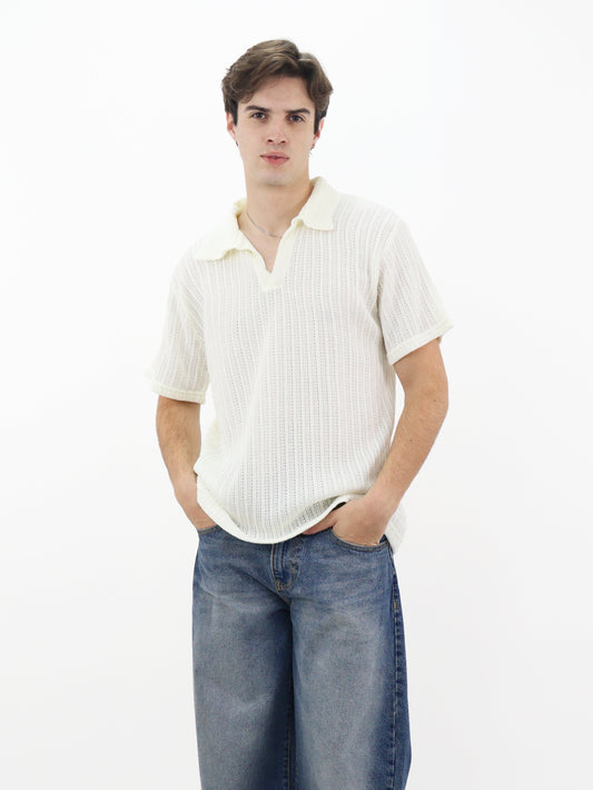 Polo Tejido Acanalado