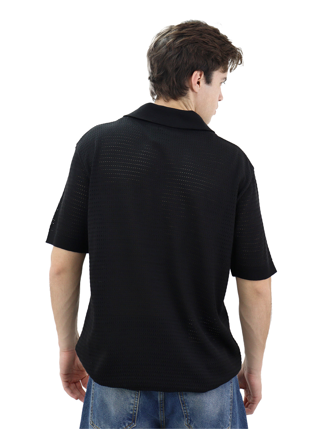 Polo Fit Relaxed Negro