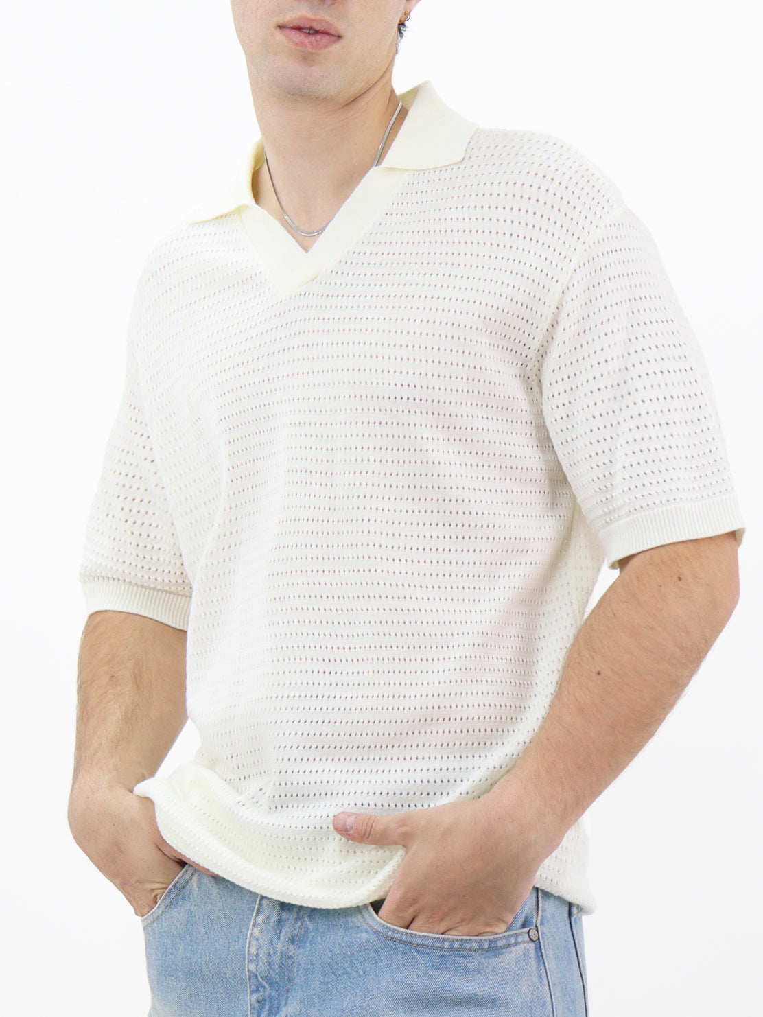 Polo Fit Relaxed Beige