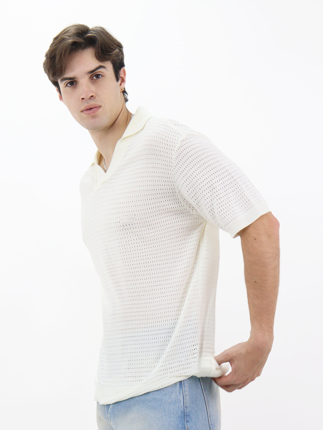 Polo Fit Relaxed Beige