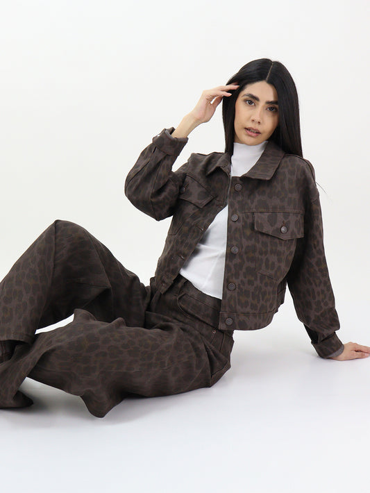 Pantalón Animal Print Super Widen