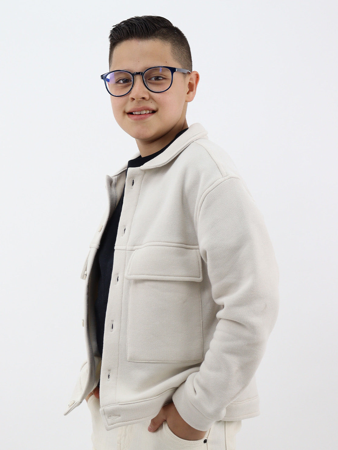 Sudadera beige