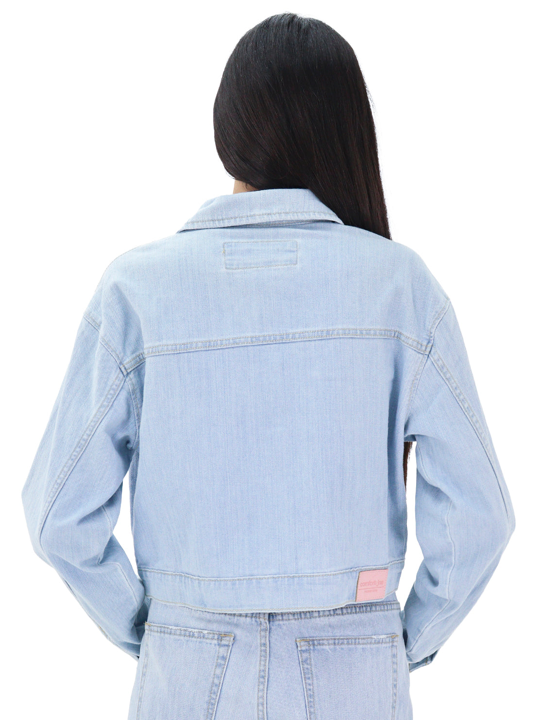 Chamarra Denim Corta