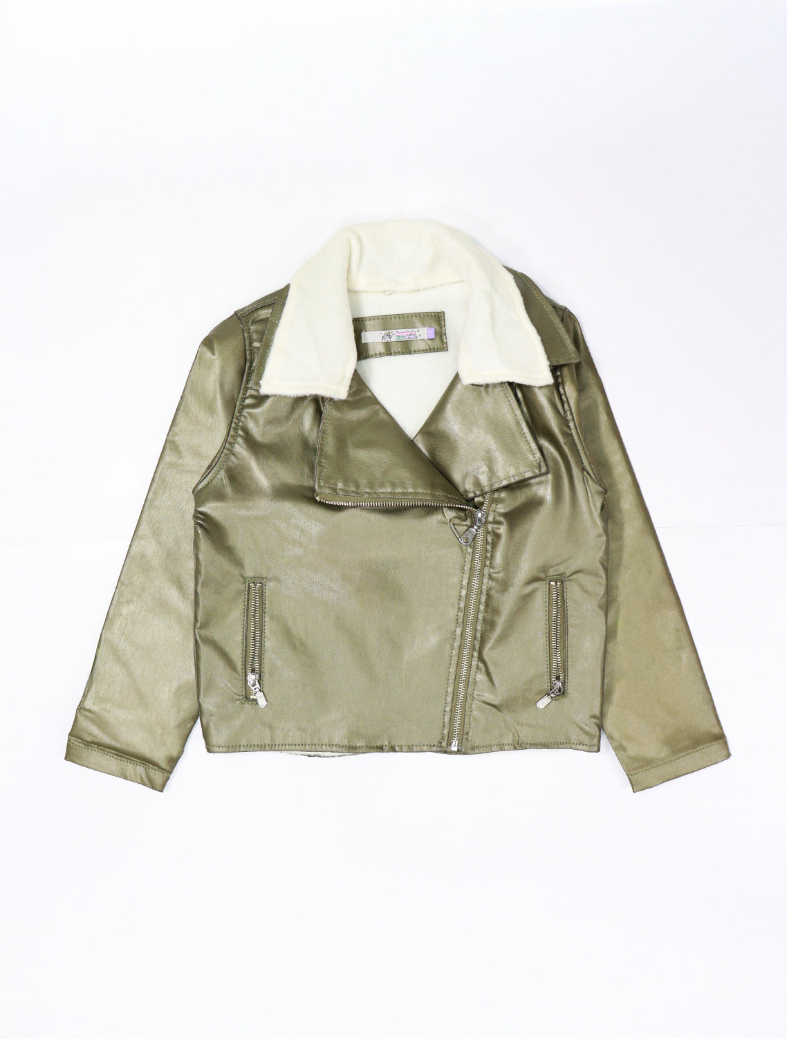 Chamarra Biker Plastificada