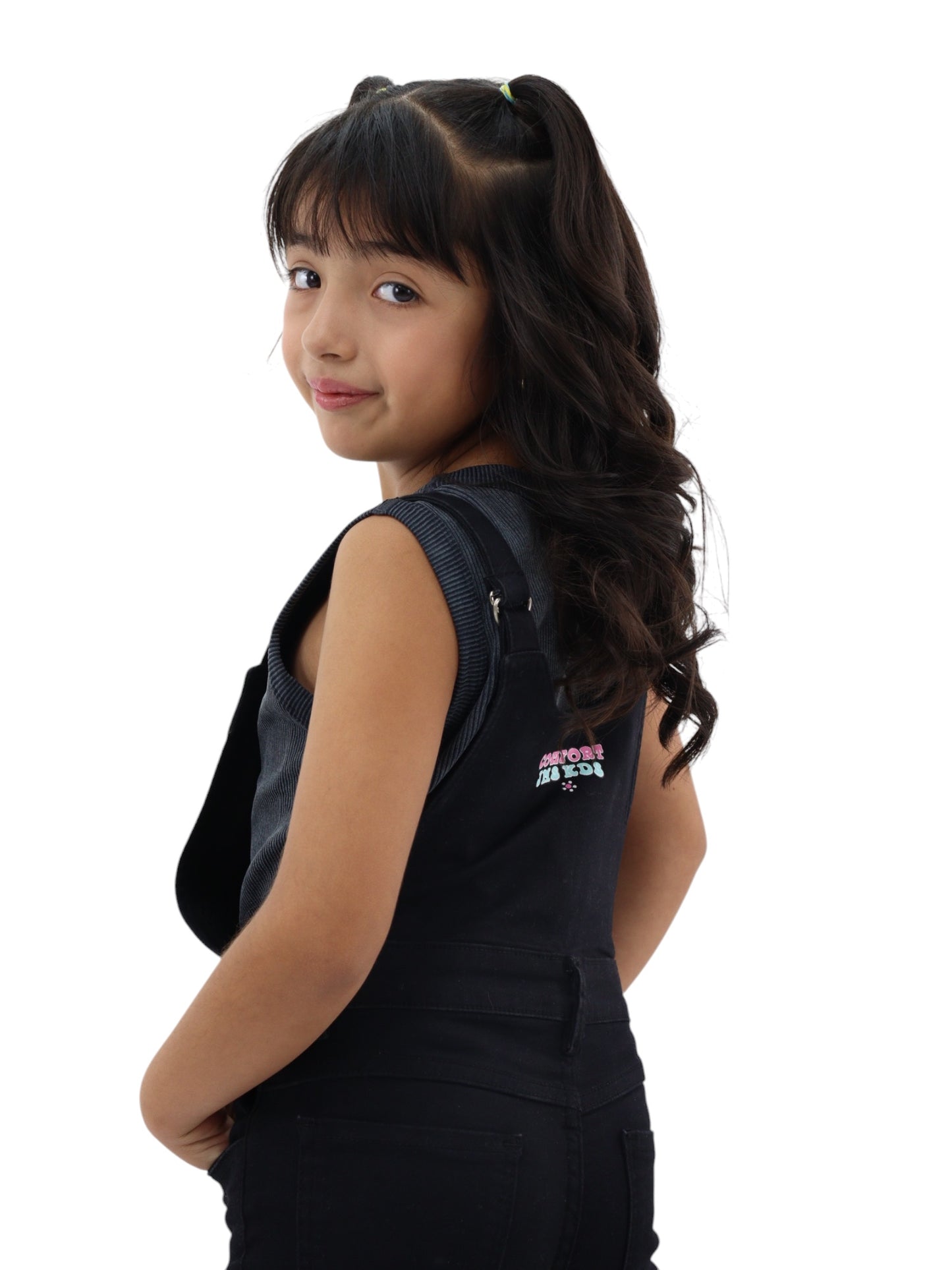 Overol con estampado floral