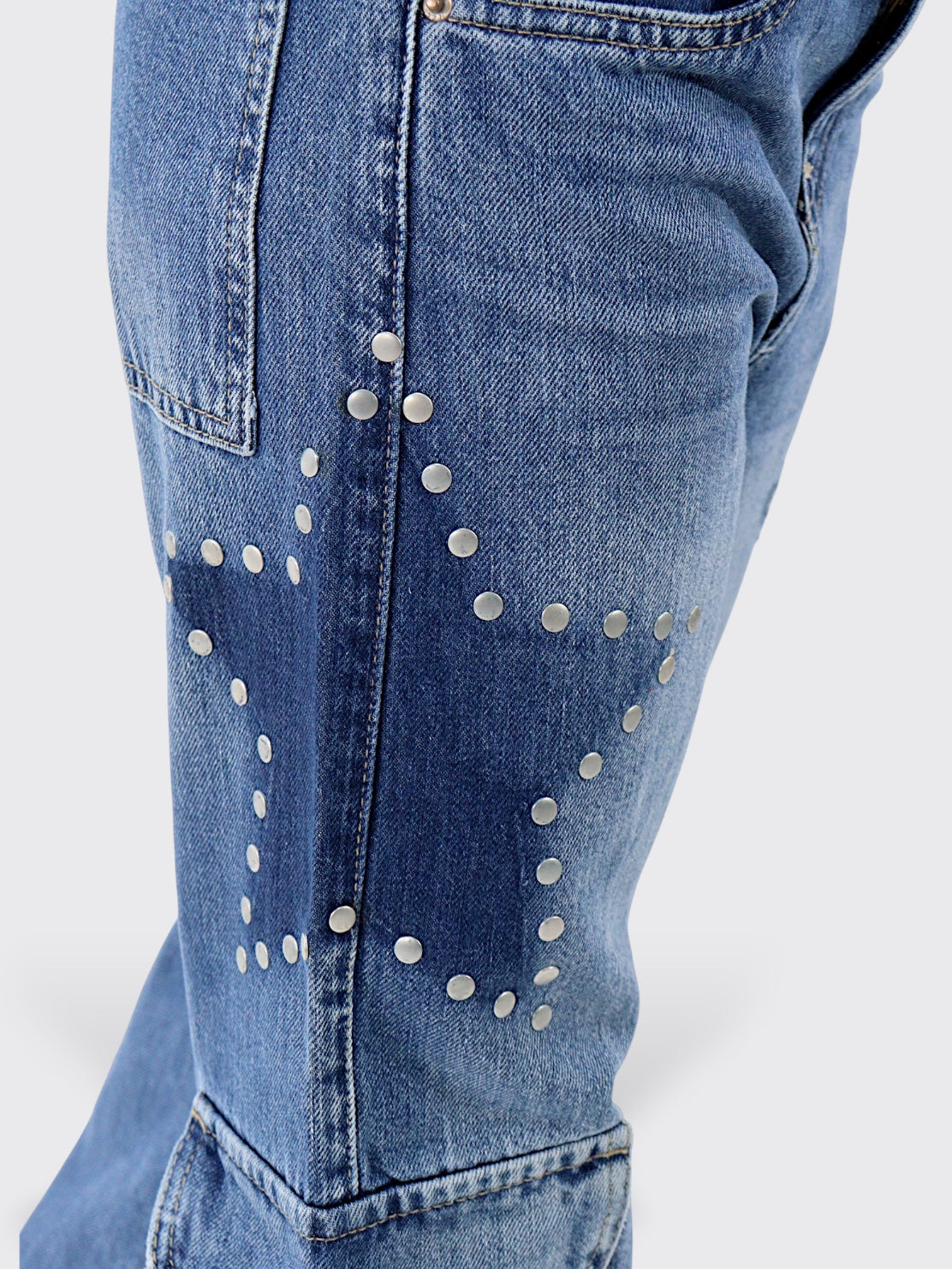 Jeans Wide Leg Cargo