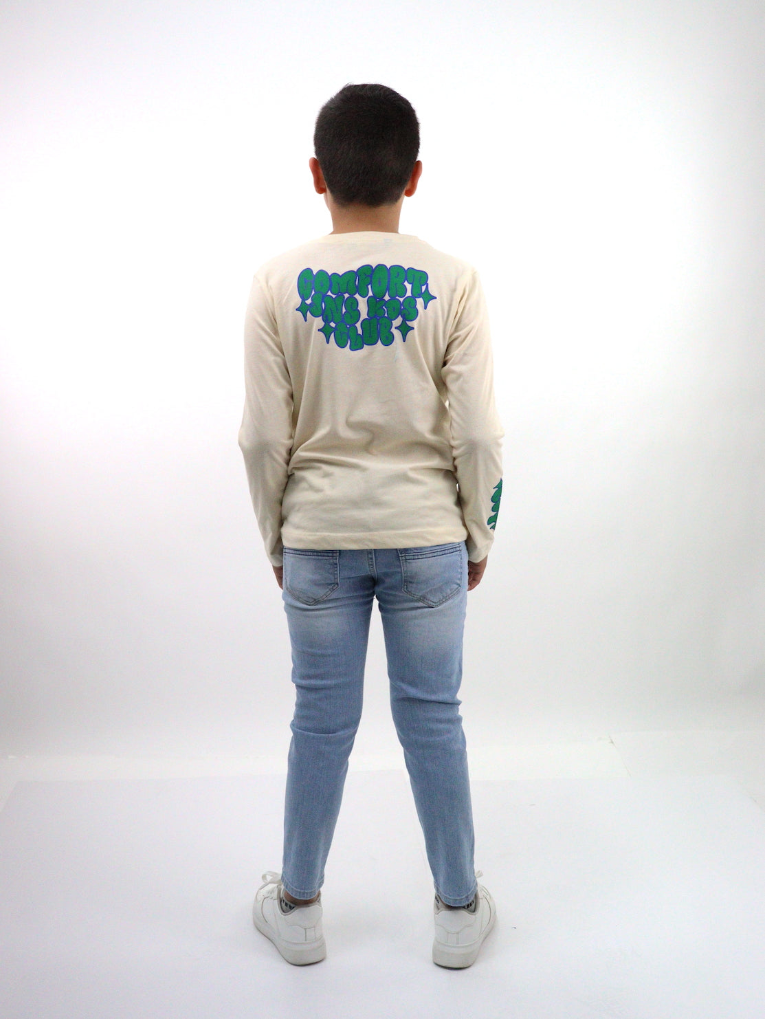 Jeans skinny de color azul claro