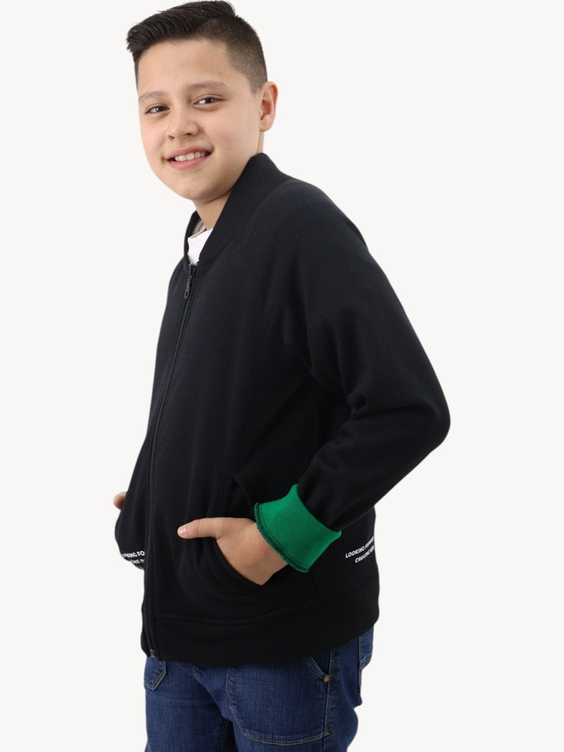 Sudadera con cremallera