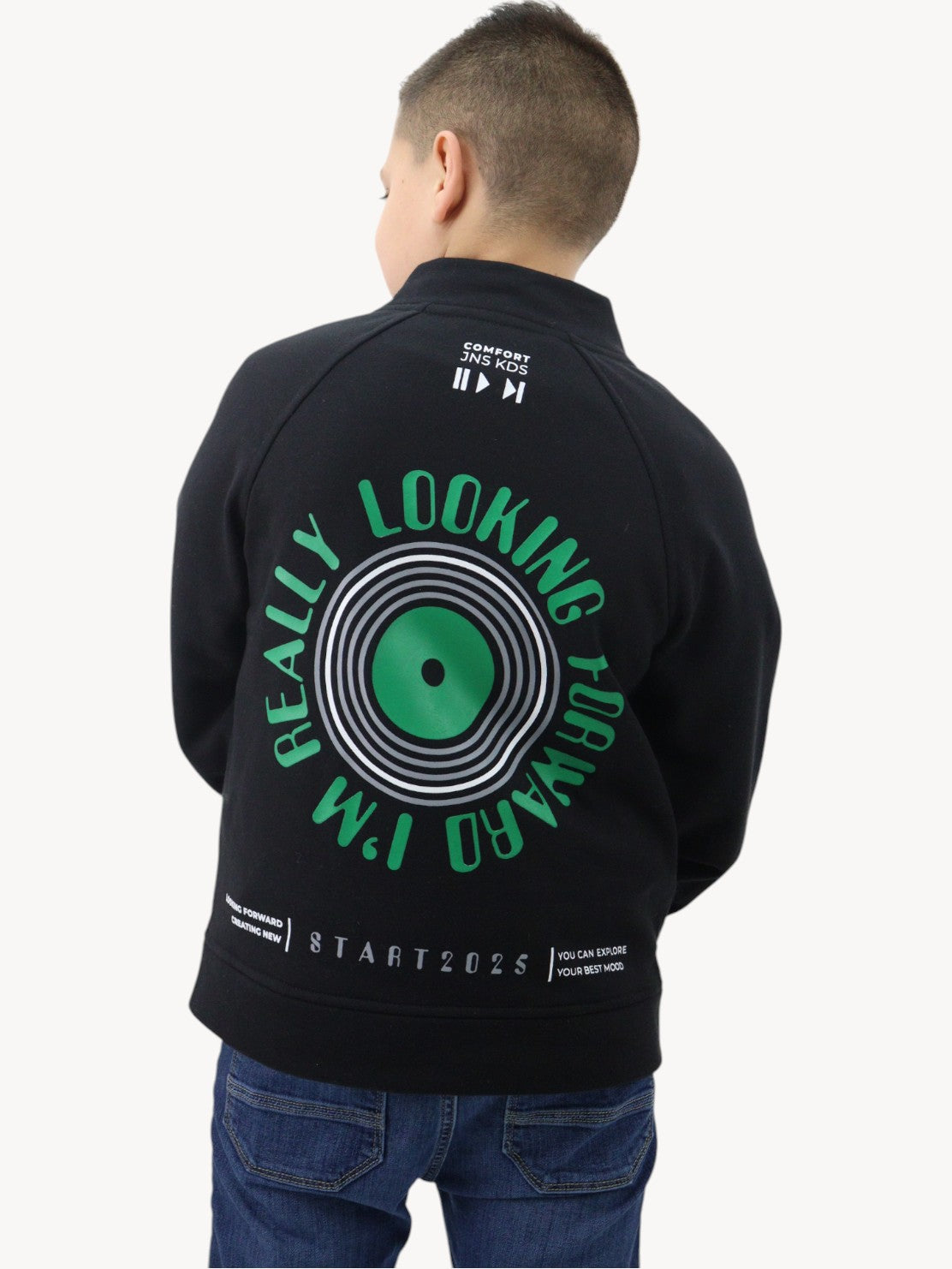 Sudadera con cremallera