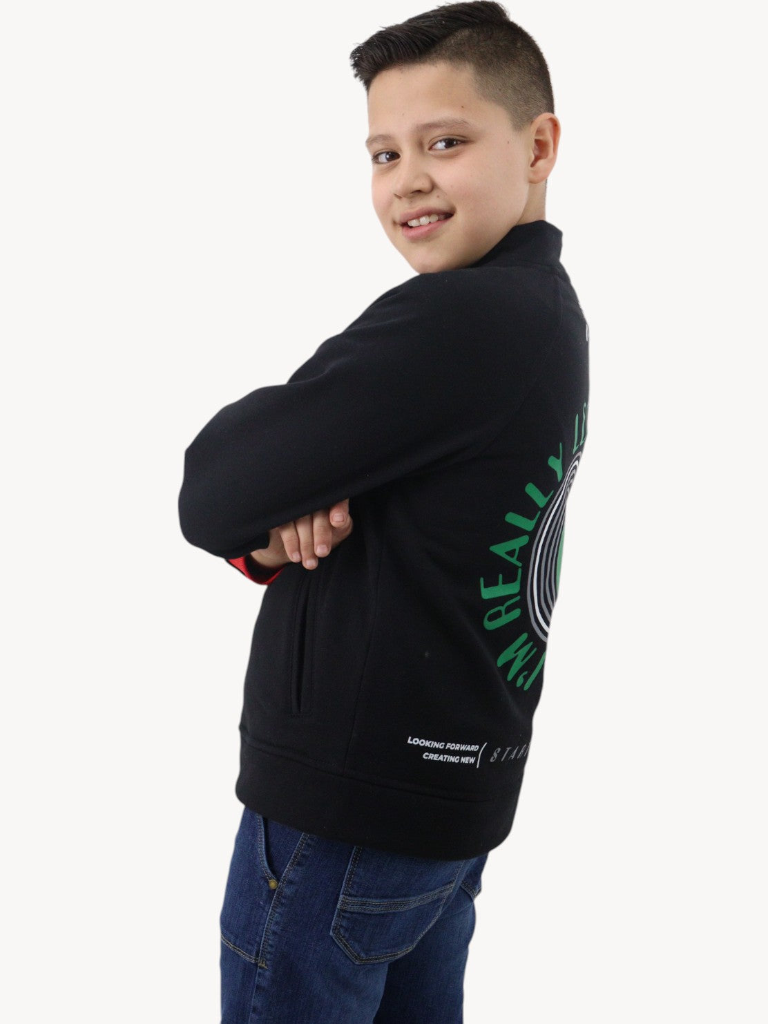 Sudadera con cremallera