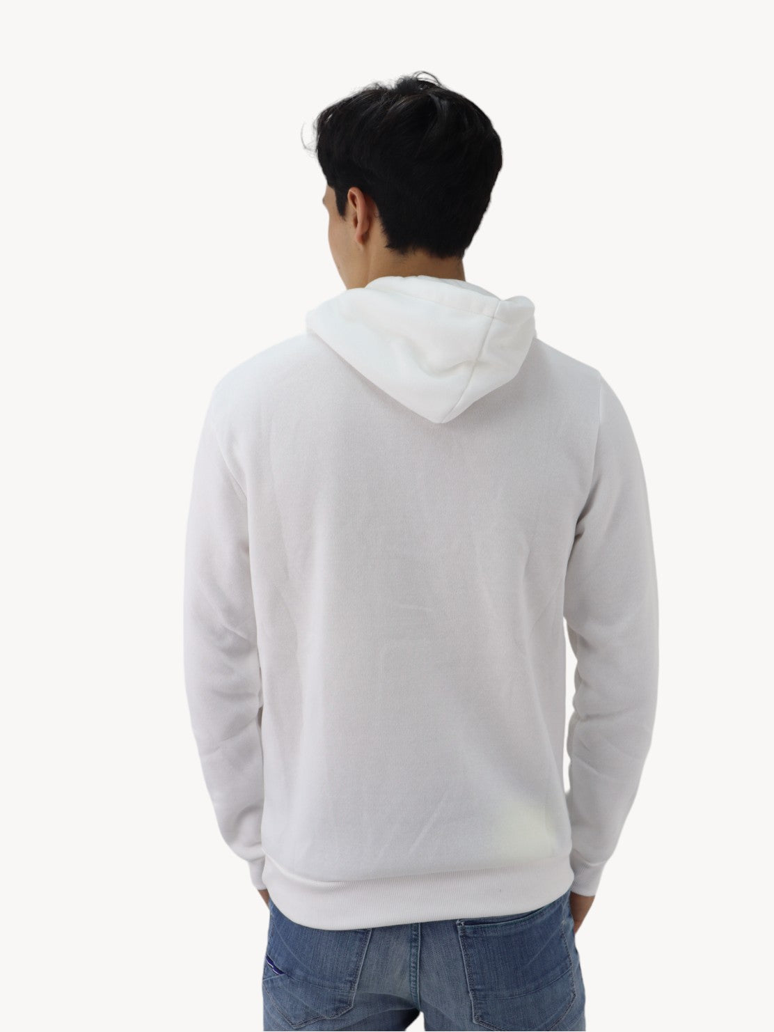 Hoodie unisex blanco