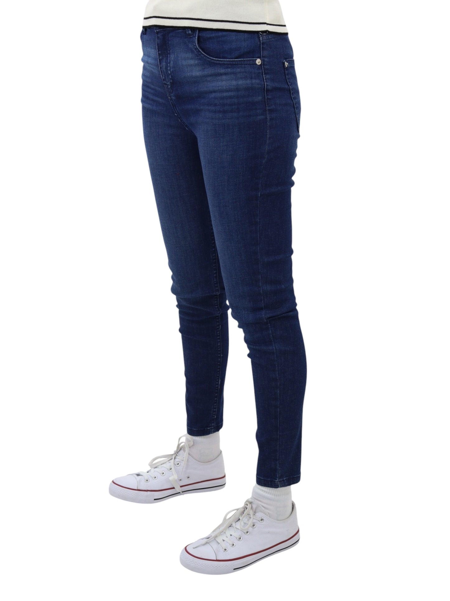 Jeans skinny azul oscuro