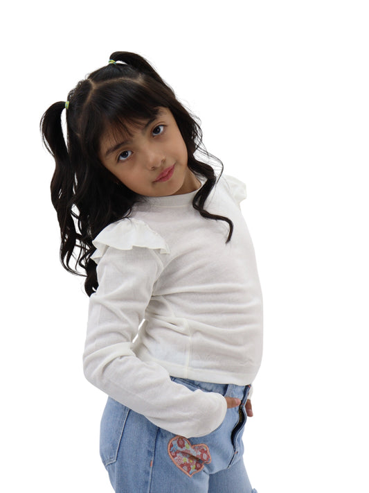 Blusa manga larga