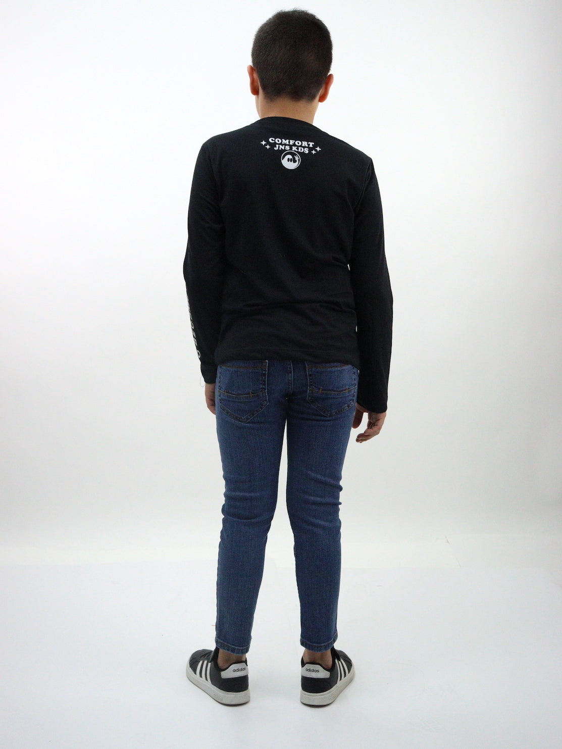 Jeans skinny de color azul oscuro