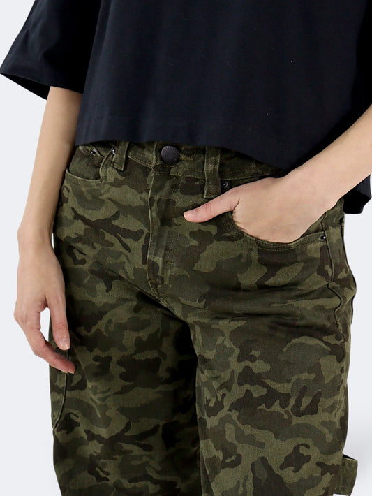 Jeans Baggy-Tiro Alto