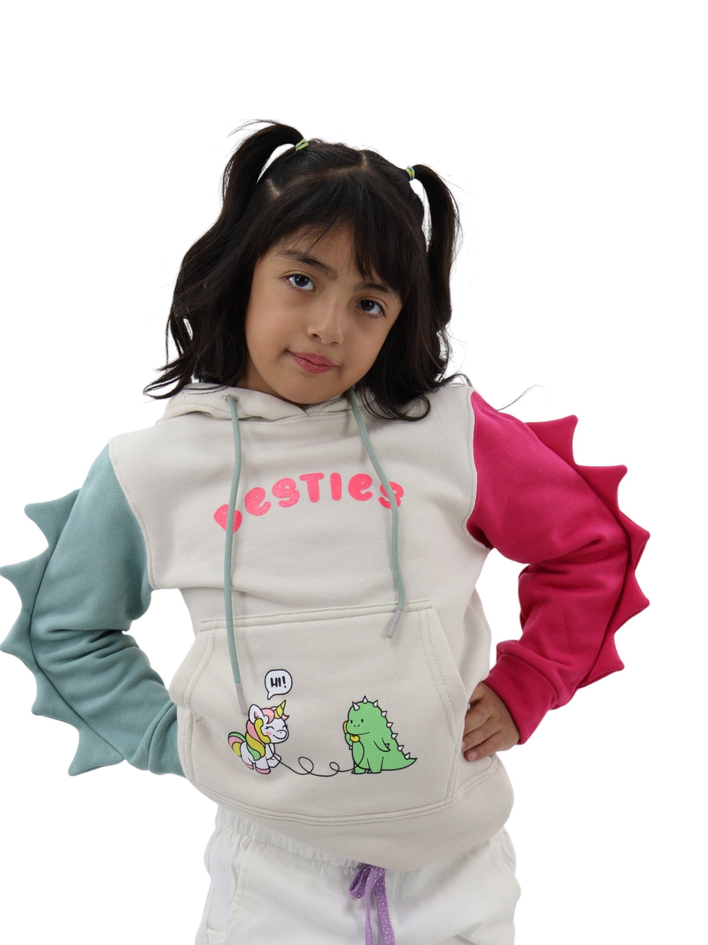 Sudadera con impresión de dinosaurio