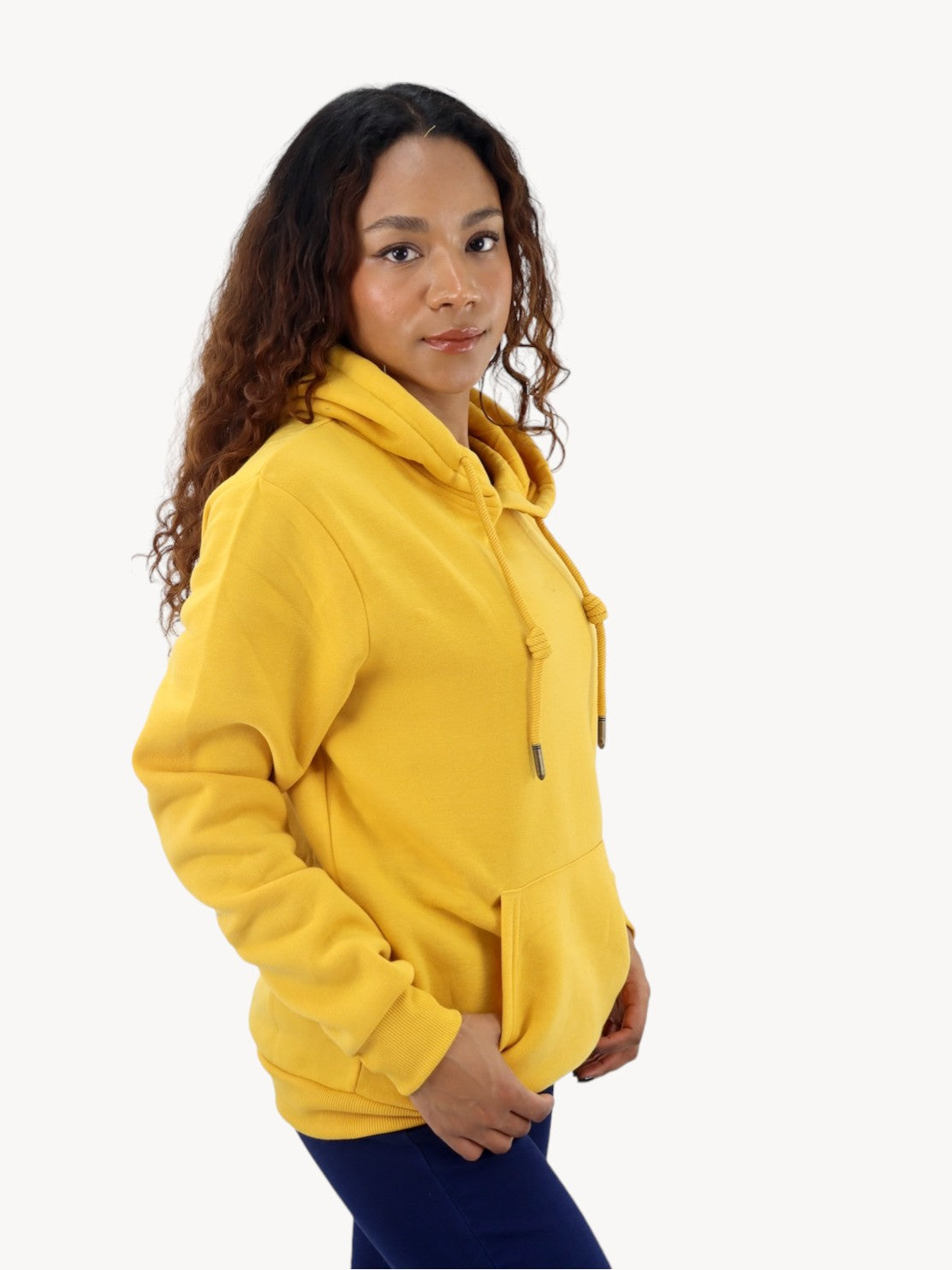 Hoodie unisex amarillo