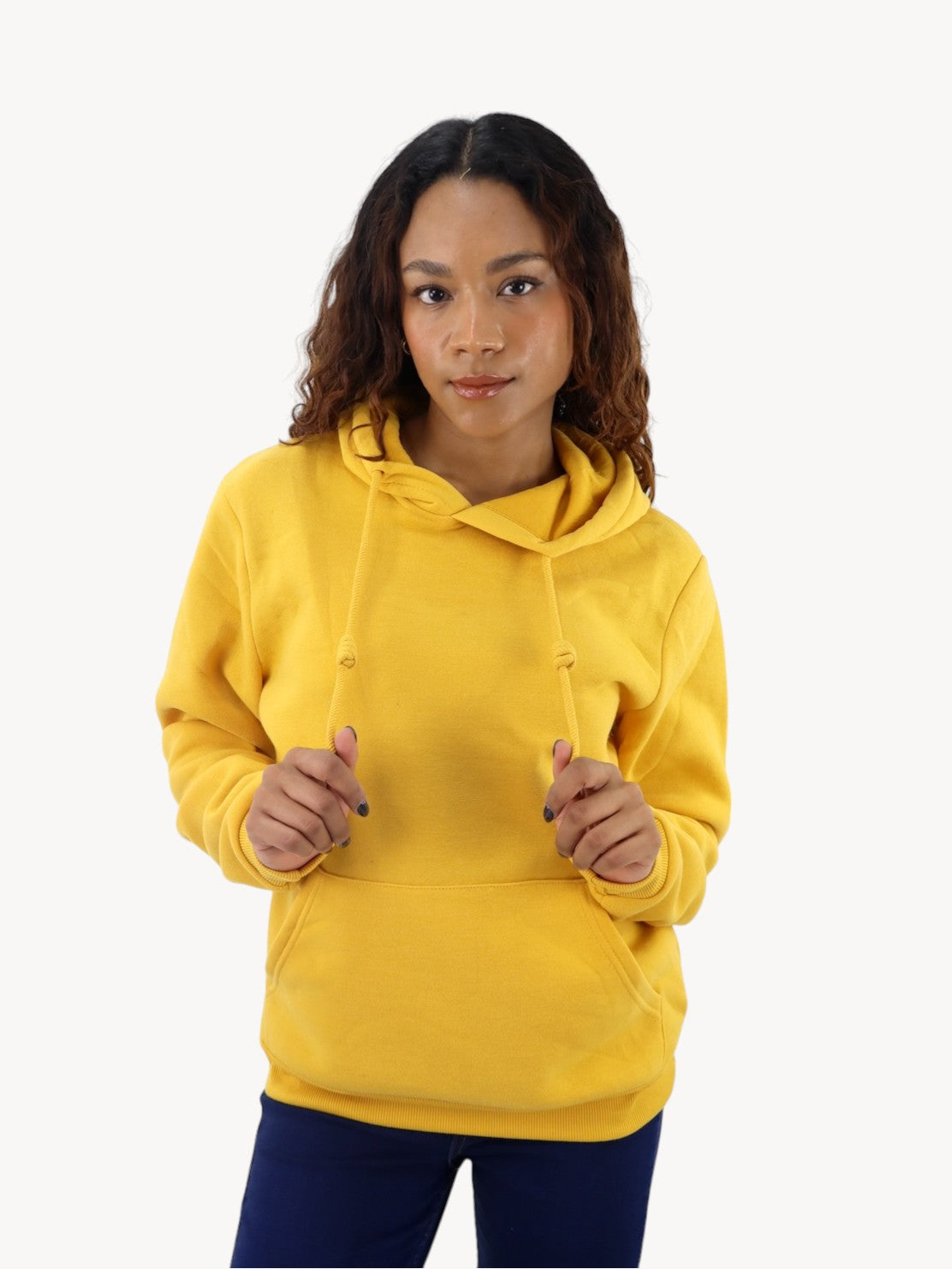 Hoodie unisex amarillo