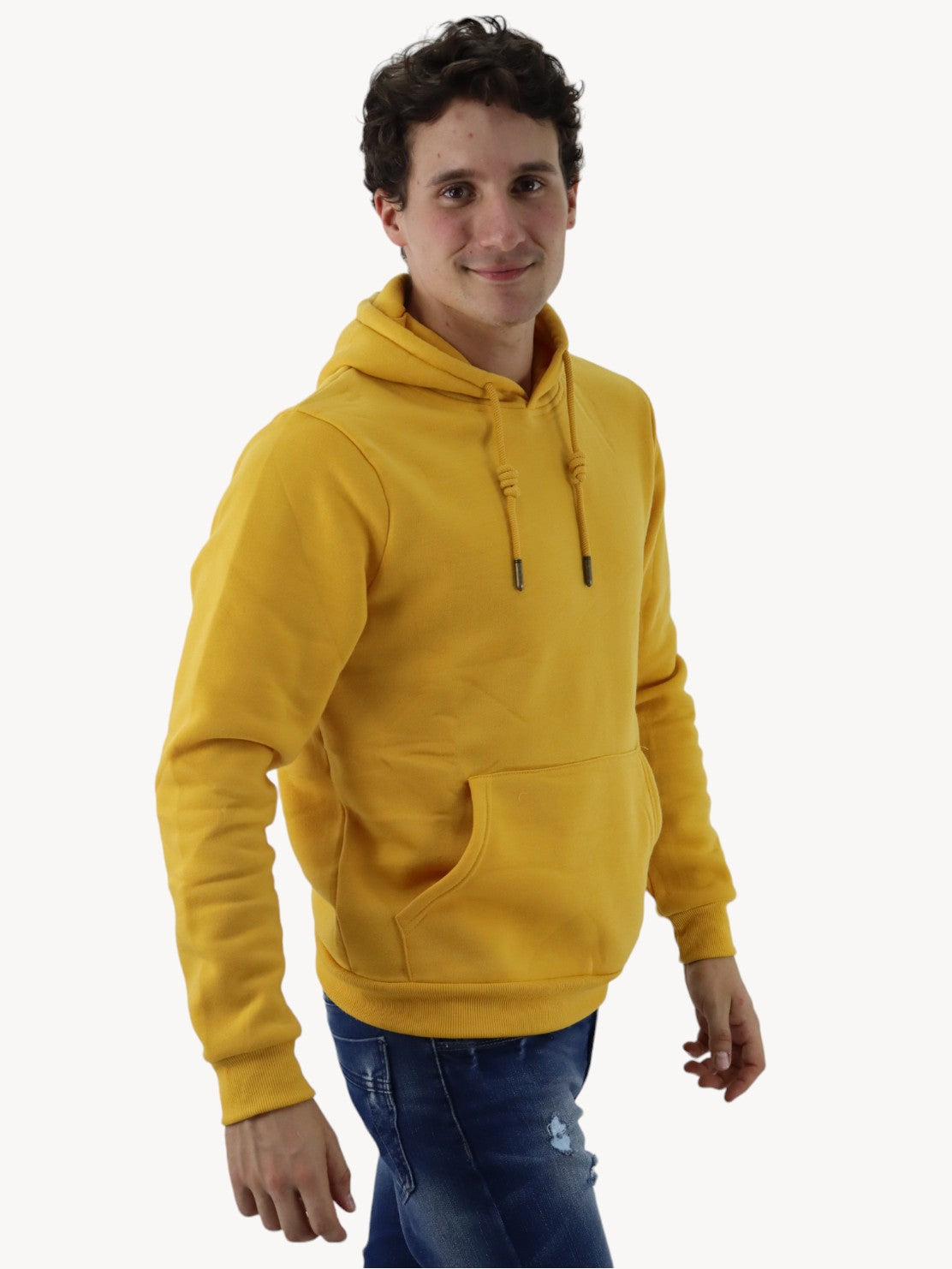 Hoodie unisex amarillo