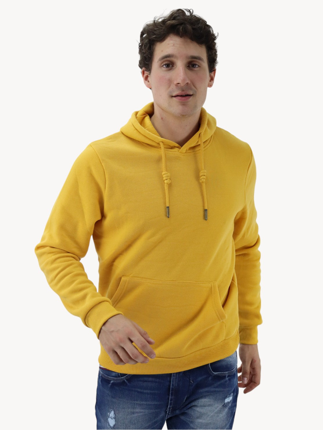 Hoodie unisex amarillo