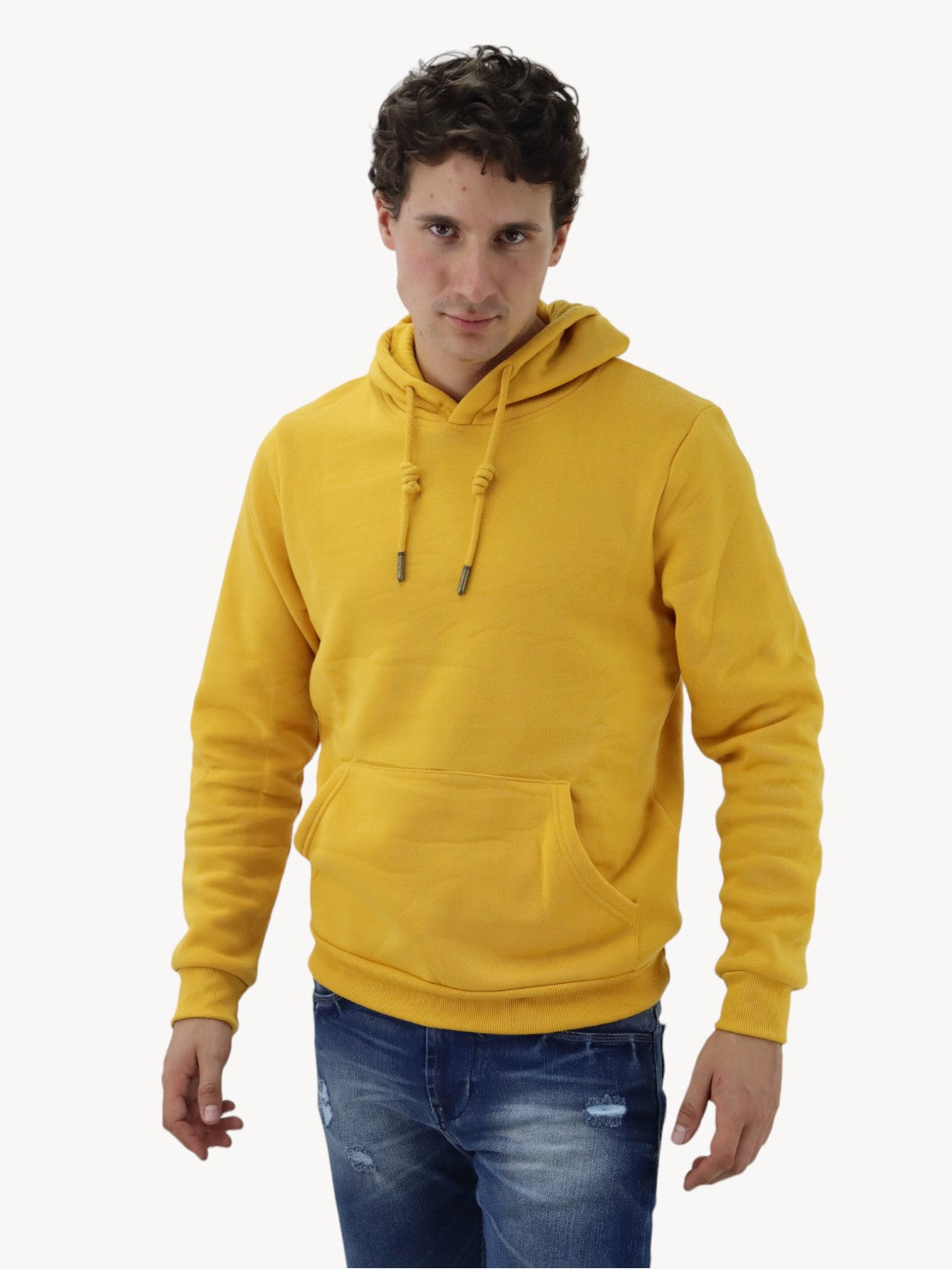 Hoodie unisex amarillo