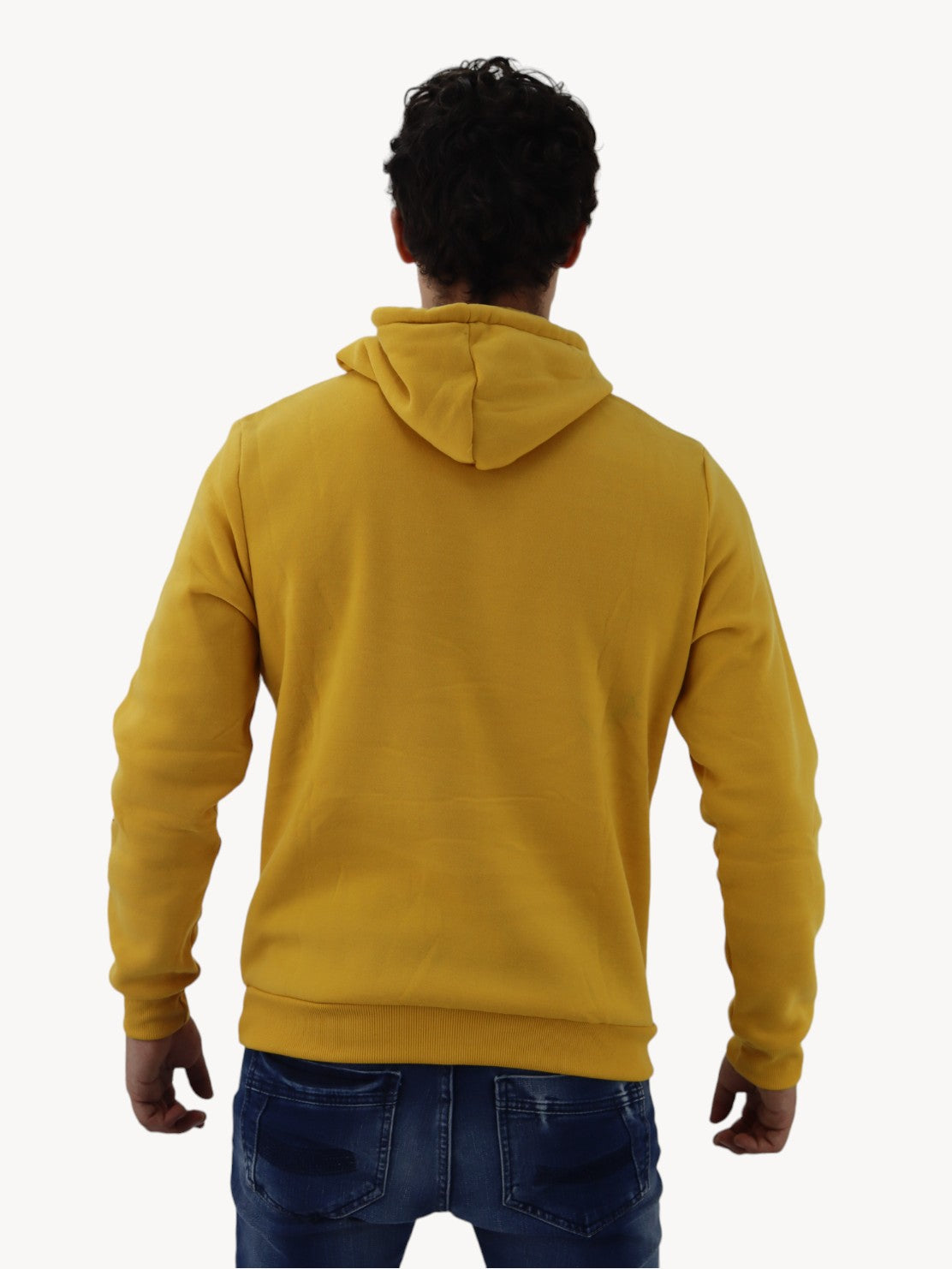 Hoodie unisex amarillo