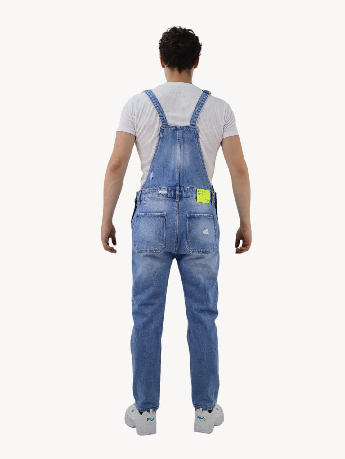 Peto con destrucción azul medio