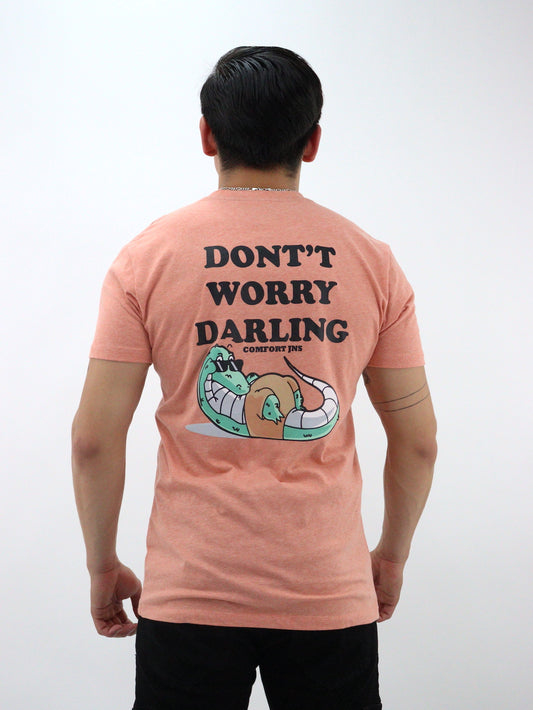 Playera manga corta con estampado