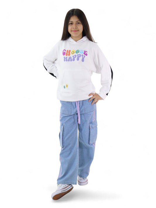 Jeans Cargo Wide Leg