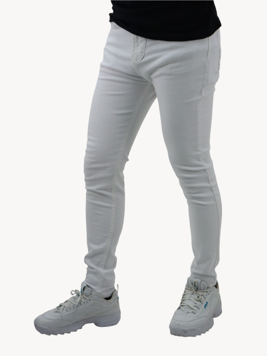 Jeans skinny blanco