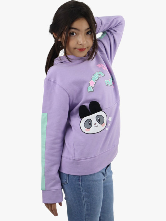Sudadera con capucha con diseño de panda