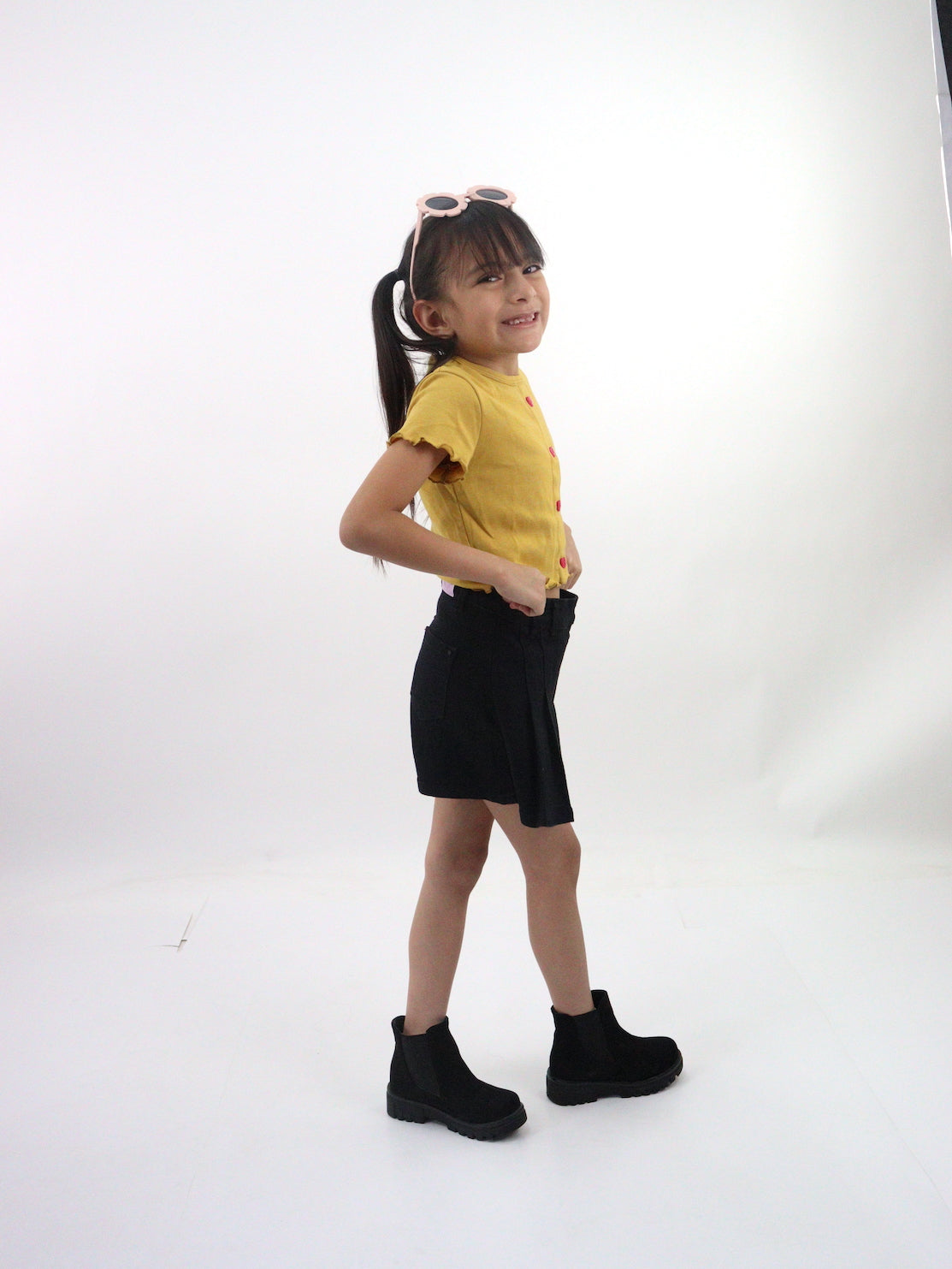 Short/falda de color negro