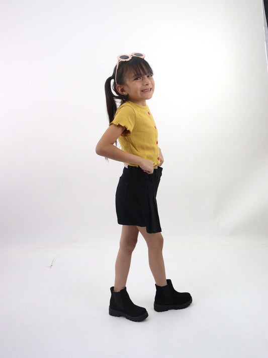 Short/falda de color negro