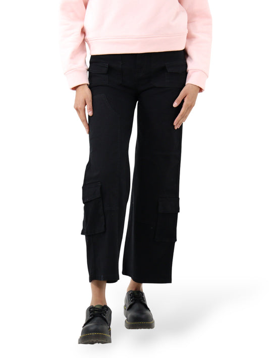 Jeans Baggy-Tiro Alto