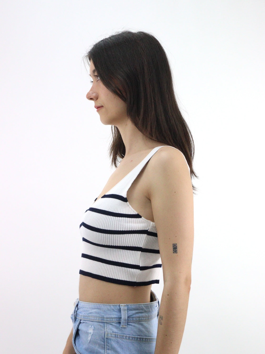 Blusa tank a rayas