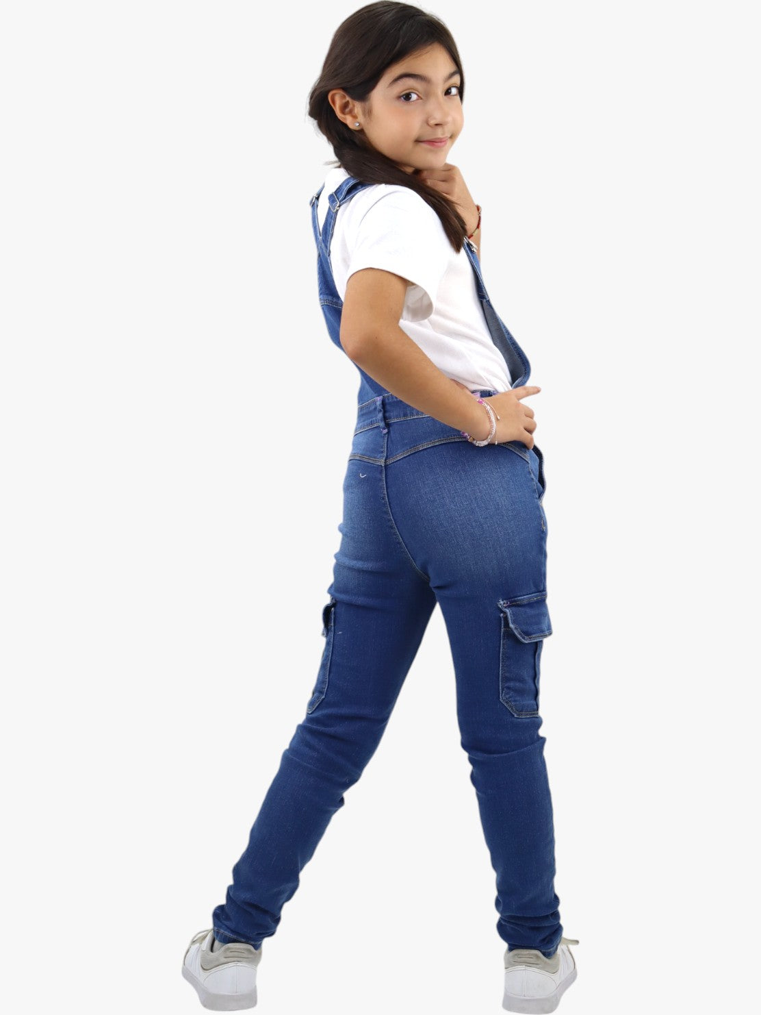 Overol cargo con diseño de corazón ♥️