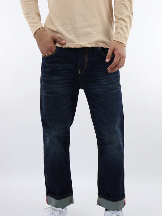 Jeans slim de color azul oscuro (NUEVA TEMPORADA)