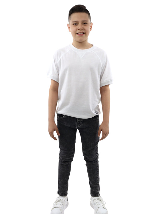 Jeans skinny con snow