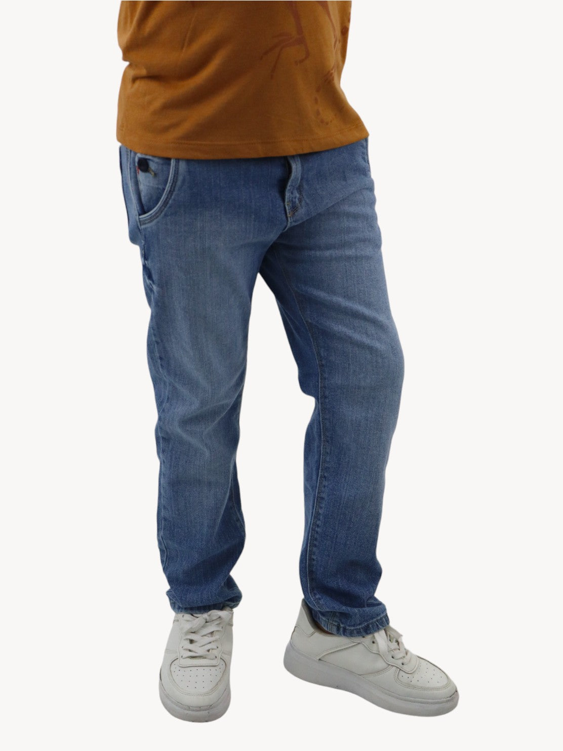 Jeans slim azul claro
