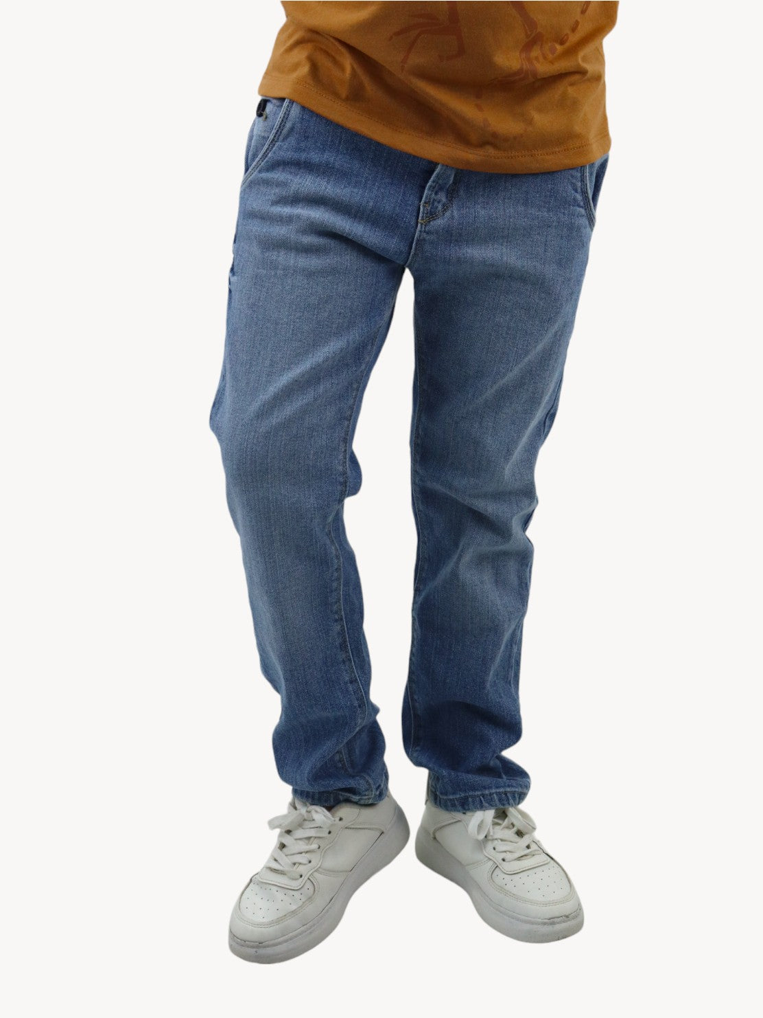 Jeans slim azul claro