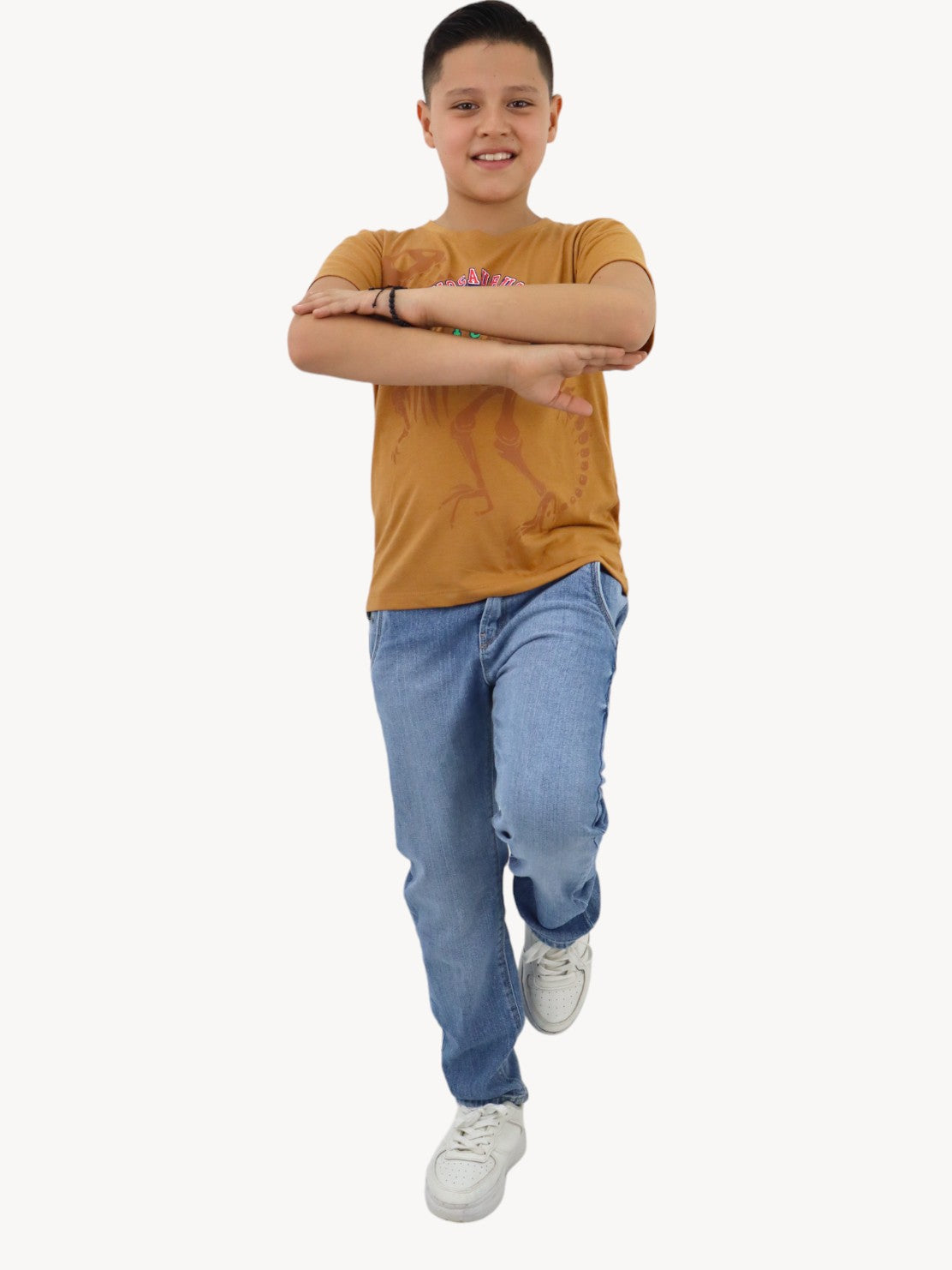 Jeans slim azul claro