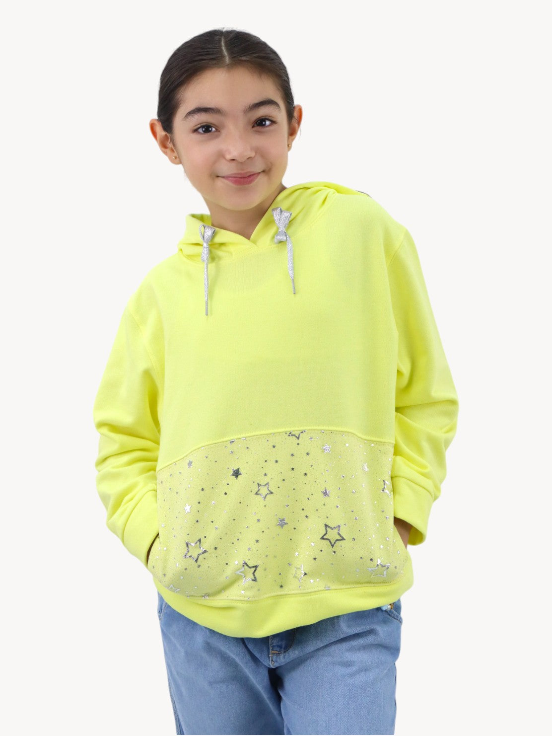 Sudadera con print stars
