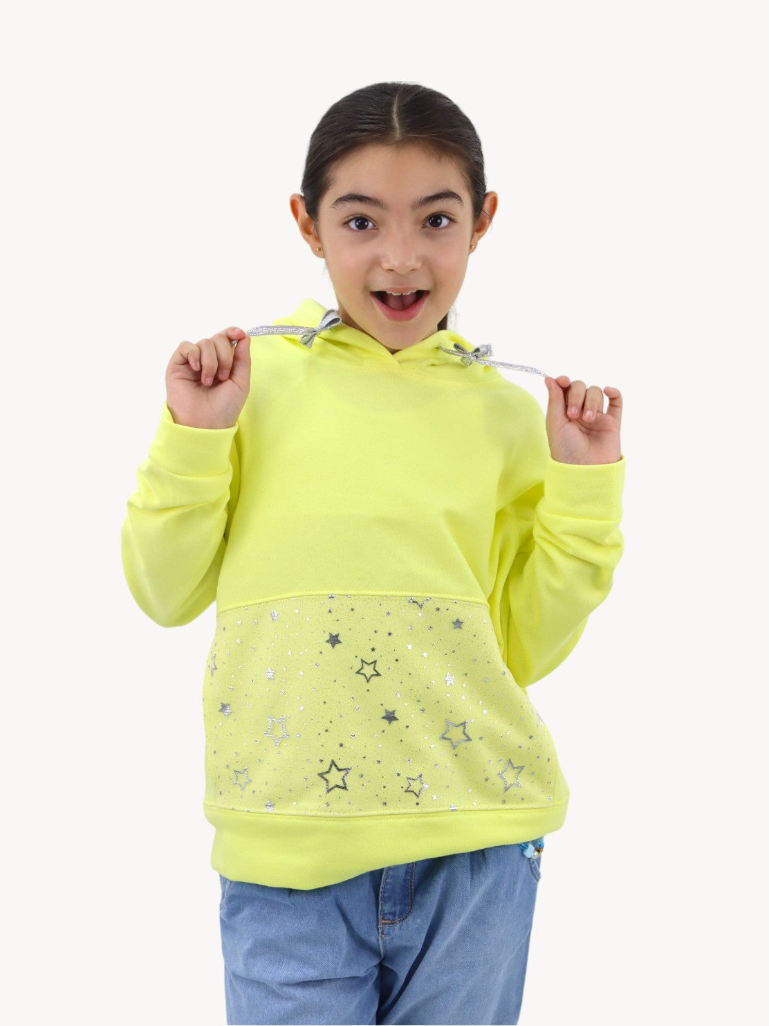 Sudadera con print stars