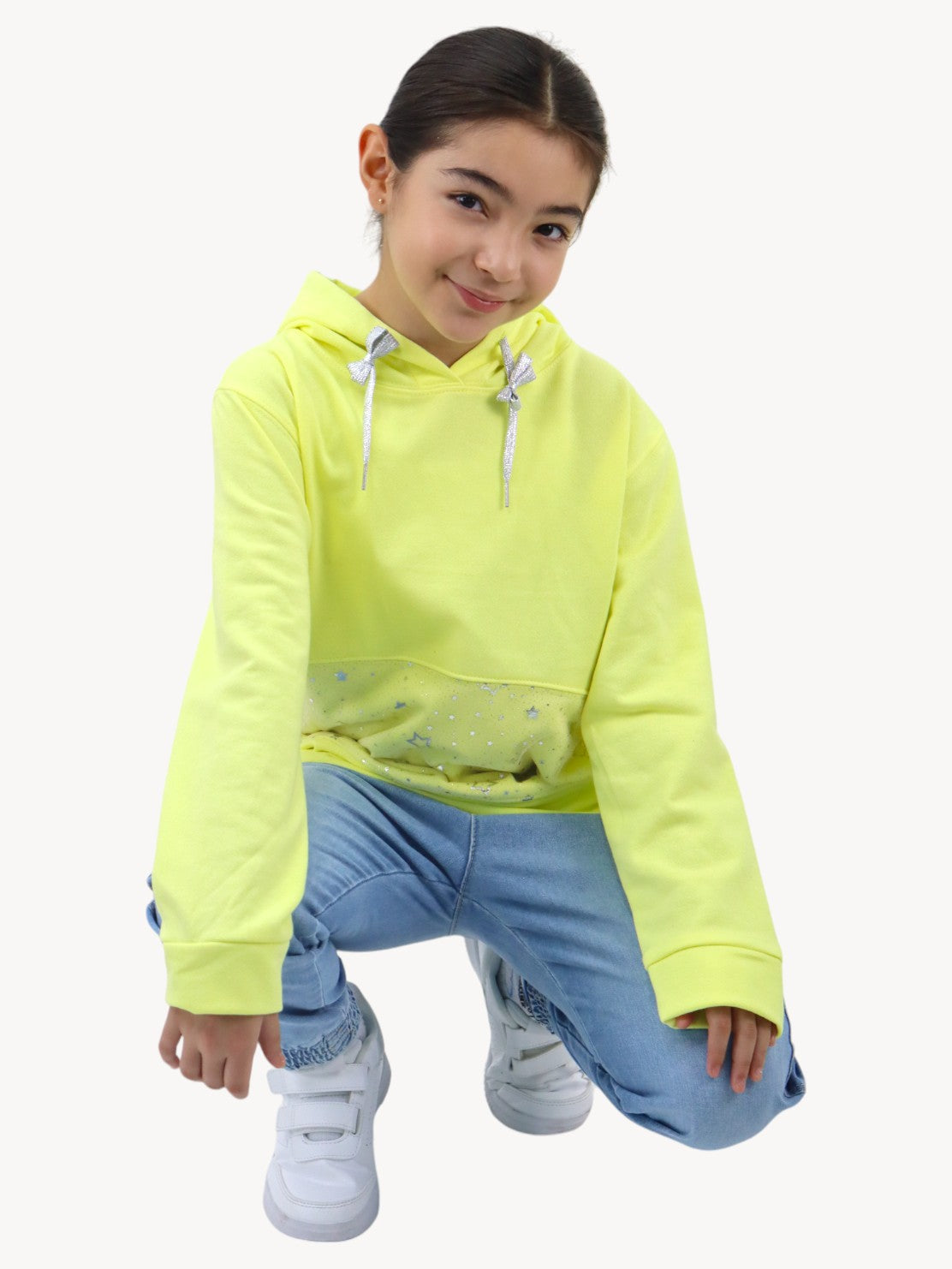 Sudadera con print stars